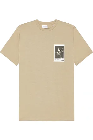 Les Deux Memory T-Shirt in Cream. - size L (also in M, S, XL/1X)