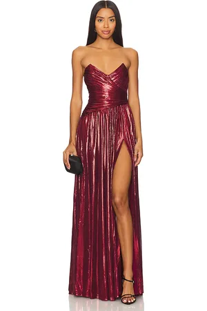 Retrofete Waldorf Dress in Burgundy. - size S (also in XS)