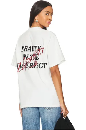 UPRISERS Beauty in The Imperfect Tee in . - size L (also in M, S, XL/1X)