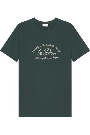 Les Deux Camden T-Shirt in Dark Green. - size L (also in M, XL/1X)