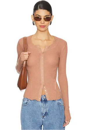 Free People X Intimately FP Going Places Cardi In in Tan. - size L (also in XS)
