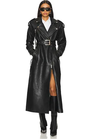 Retrofete Knightley Leather Trench Coat in . - size M (also in S, XXS)