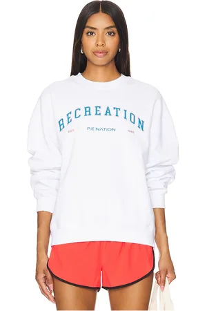 P.E Nation Heyward Sweatshirt in White. - size L (also in S, XS)