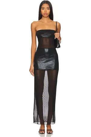 superdown Amelia Sheer Dress in . - size L (also in M, XL)