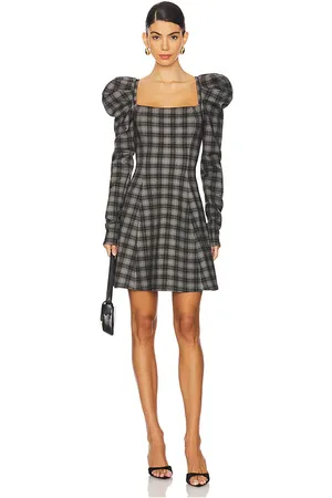Selkie The London Dress in Grey. - size 5X (also in 6X, S, XL, XS, XXL)