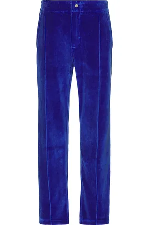 Oas Velour Pants in Blue. - size M (also in S, XL/1X)