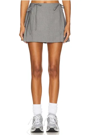 superdown Paloma Mini Skirt in Grey. - size M (also in S)