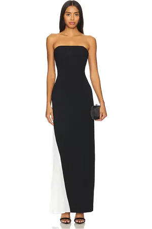 ALICE+OLIVIA Retha Maxi Dress in Black. - size 0 (also in 4)