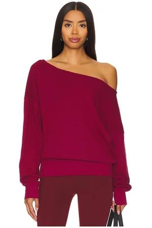 STRUT-THIS The Crawford Sweatshirt in Burgundy. - size L (also in M, S, XL, XS)