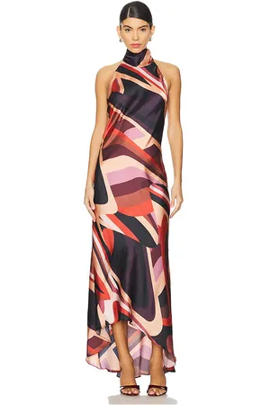 MISA Fiore Dress in Rust. - size L (also in S)