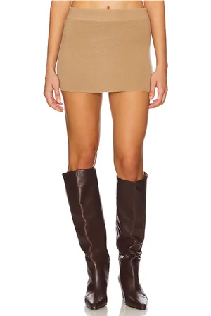 AEXAE Cashmere Mini Skirt in . - size M (also in S)