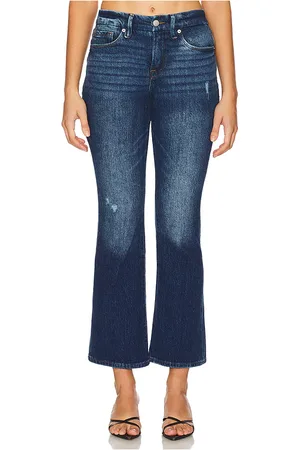 GOOD AMERICAN Good Petite Boot in Denim-Dark. - size 0 (also in 00, 10, 14, 16, 18, 2, 20, 22, 26, 28, 30, 4, 6, 8)