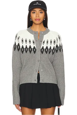 KULE The Freya Cardigan in Grey. - size L (also in XL)