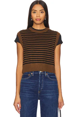 KULE The Sammy Sweater in Vicuna & Black in Multi. - size S (also in XL, XS)