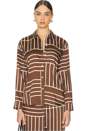 Rails Elias Shirt in Brown. - size XS (also in XXS)