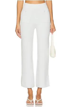JoosTricot Cropped Pants in White. - size L (also in S)