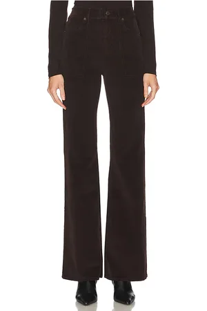 VERONICA BEARD Crosbie Wide Leg in Brown. - size 26 (also in 29, 30, 32)
