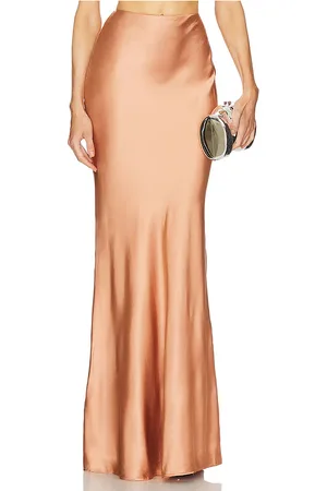 Michael Costello X REVOLVE Perla Maxi Skirt in Metallic . - size XS (also in XXS)