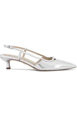 Sam Edelman Toni Sling Back in Metallic Silver. - size 6 (also in 6.5, 7.5, 8)