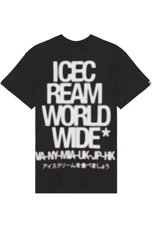 ICECREAM Prestige Oversized Tee in Black. - size L (also in M, S, XL/1X)