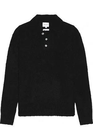 Norse projects Rasmus Relaxed Brushed Polo Sweater in . - size M (also in S, XL/1X)