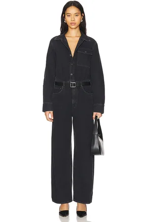 AGOLDE Tane Jumpsuit in Black. - size M (also in S, XL, XS)
