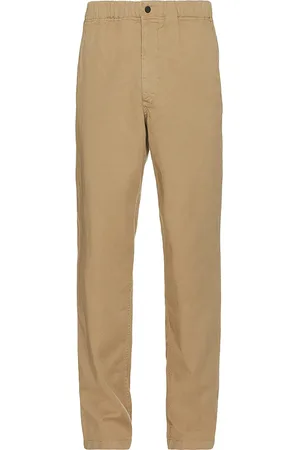 Norse projects Ezra Relaxed Organic Stretch Twill Trouser in Tan. - size L (also in S)