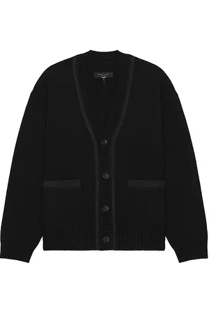 RAG&BONE Clarkson Suede Cardigan in . - size L (also in M, S, XL/1X)