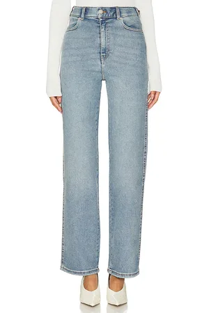 Dr Denim Moxy Straight in Denim-Light. - size L (also in M)
