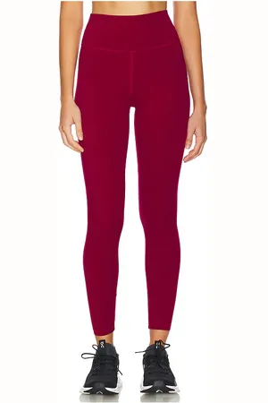 STRUT-THIS The Scarlett Ankle Legging in Burgundy. - size L (also in M, XL)
