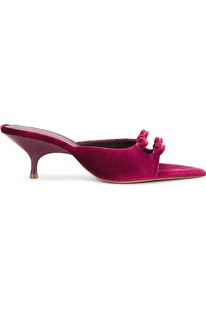 Gia Borghini Blanche Heel in Burgundy. - size 11 (also in 9.5)