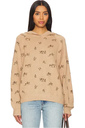 Found X REVOLVE Western Sweatshirt in Tan. - size L (also in M)
