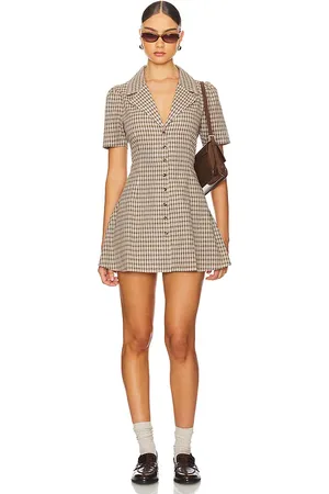 APRÈS Button Front Dress in Tan. - size XL (also in XXS)