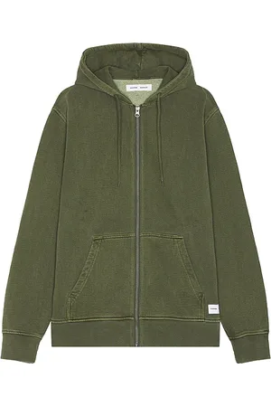 Samsøe Samsøe Sapigment Zip Hoodie in Green. - size M (also in S, XL/1X)