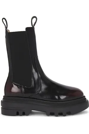 AllSaints Alex Boot in Burgundy. - size 35 (also in 38, 39, 40)