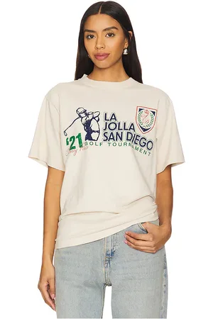 SIXTHREESEVEN Golf Heavyweight Tee in Cream. - size L (also in M, S, XL/1X)