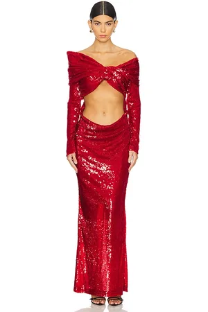 Marrknull Wrapped Maxi Dress in . - size M (also in S, XS)