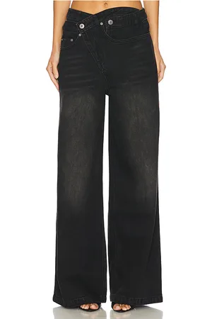 Marrknull Wrapped Wide Leg in Black. - size L (also in M)