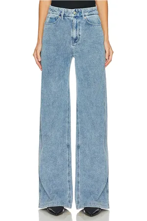 GOOD AMERICAN Jeanius Good Skate in Denim-Light. - size 0 (also in 18, 24, 4, 6)