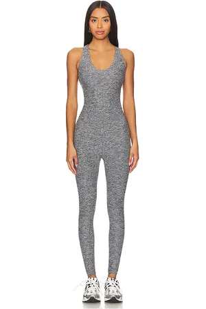 YEAR OF OURS Stretch Cross Back Onesie in Grey. - size L (also in M)