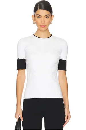 Diane von Furstenberg Medora Sweater in White. - size M (also in S, XS, XXS)