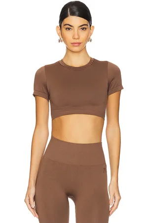 IVL COLLECTIVE Seamless T-shirt Bra in Brown. - size M/L (also in XL, XS/S)