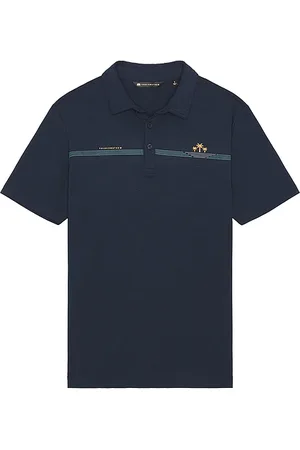 Travis Mathew Bay Break Polo in Blue. - size M (also in S)
