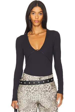 Free People X Intimately FP Victoria Plunge Bodysuit In in . - size S (also in XL, XS)