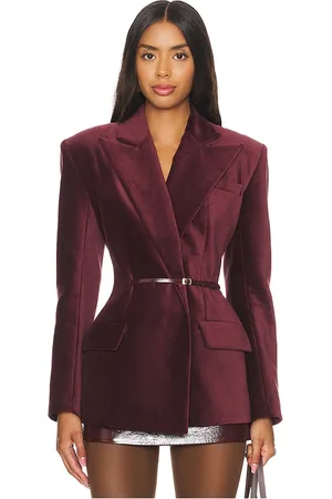 Ceren Ocak Belt Detailed Jacket in . - size L (also in S, XL, XS, XXS)