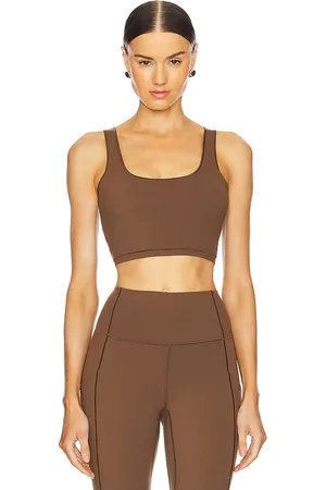 Varley Shape Dayton Bra in Brown. - size M (also in S)
