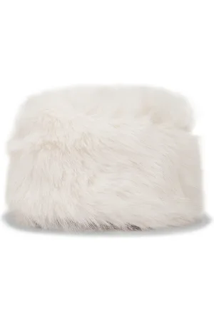Apparis Margot Pillbox Hat in White.