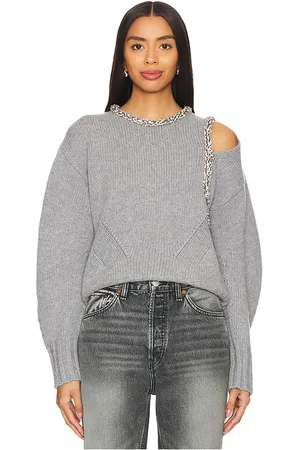 Simkhai Monroe Pullover With Embellishment in Grey. - size M (also in S)