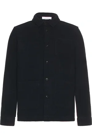 Les Deux Jason Overshirt in Navy. - size L (also in S)