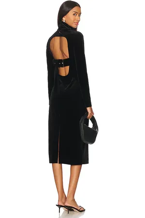 Steve Madden Skyler Dress in Black. - size L (also in M, S, XL, XS)